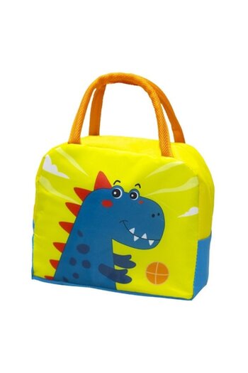 Optim Solution Thermal Insulated Bag Optim Solution, Cow Design, Yellow/Blue, 23x13x19 cm