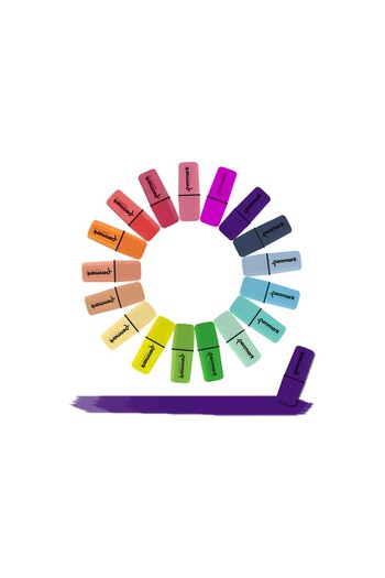 penmark Mini Highlighter Pen 17 Colors