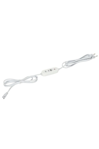 Kobi Power cable with Growly controller, 3 pins, 3m, white, Design