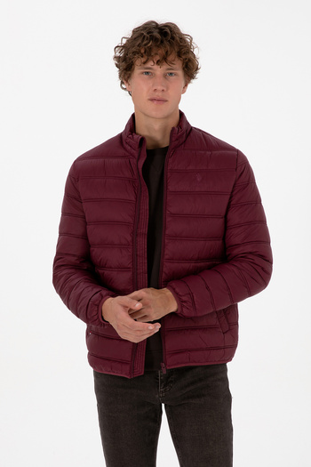 U.S. Polo Assn. Men's Burgundy Coat 50310050-Vr177