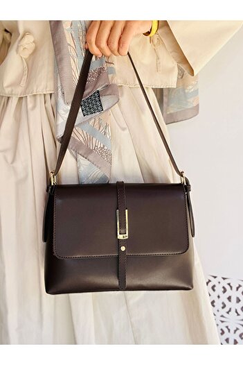 Çanta Trend Women's Soft Leather Retro Design Stylish Shoulder Bag