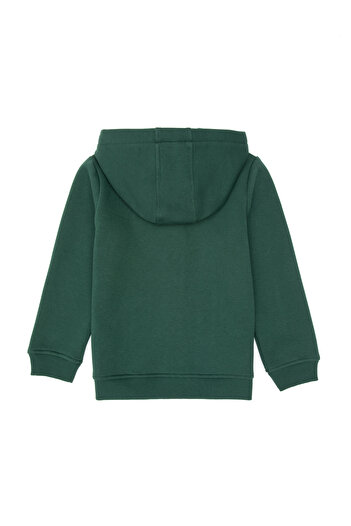 U.S. Polo Assn. Boy's Dark Green Knitted Cardigan 50313852-Vr079