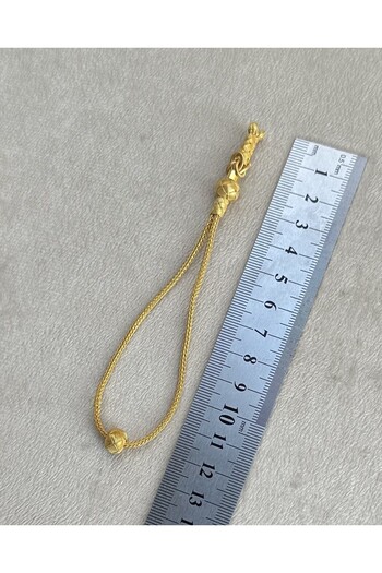 KAZZAZE Silver Kazaziye Special Ring Whip Model Silver Rosary Tassel