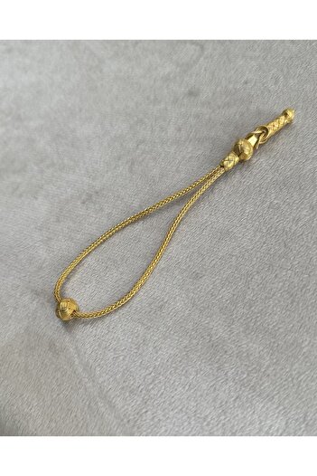 KAZZAZE Silver Kazaziye Special Ring Whip Model Silver Rosary Tassel