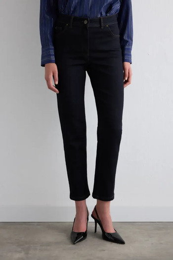 Gusto Denim Slim Pants - Navy Blue