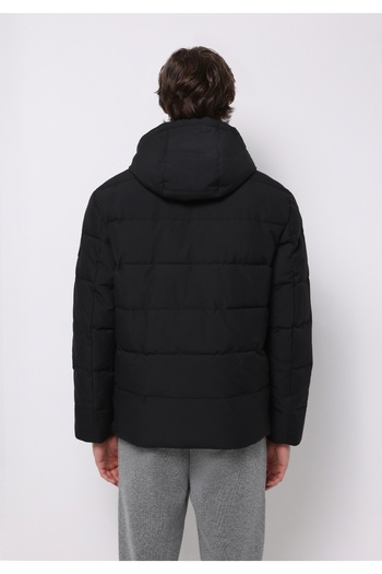 Colin's Regular Fit Men's Black Coat