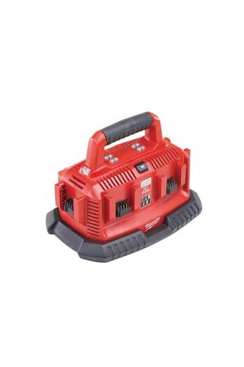 Milwaukee C6 Multiport Charger for M14™ and M18™ Batteries, Code 4932430086