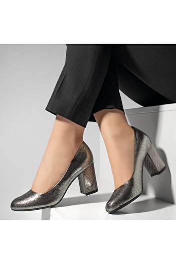 BMoD Gray women's heeled shoes MOD02830