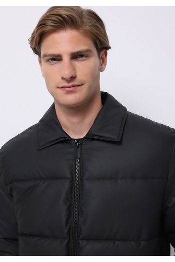 Colin's Regular Fit Erkek Siyah Mont Pu