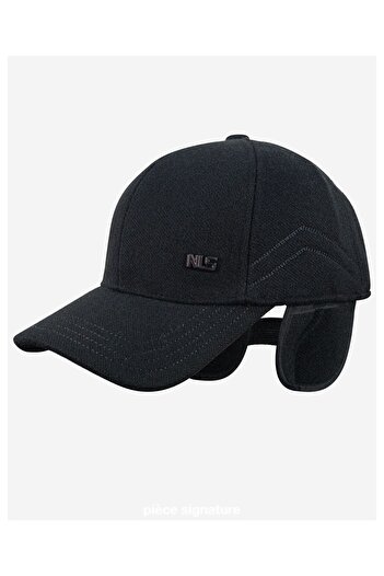 PIECE SIGNATURE 70% Cotton 30% Acrylic, Ear Flap, Soft Fleece Lined, Adjustable Buckle Hat