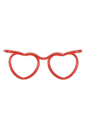 Nyland Party Crazy Straw Glasses Hearts Reusable Nyland®