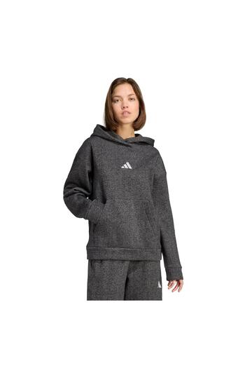 adidas Jx4346-K W All Szn Hl Hd Women's Sweatshirt Anthracite