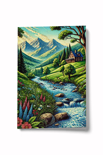 Bi Dünya Haber A Spring Day Mini Notebook