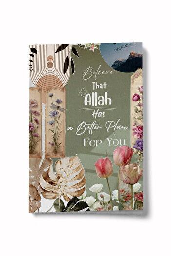 Bi Dünya Haber Collage Series 7 - God's Plan Mini Notebook