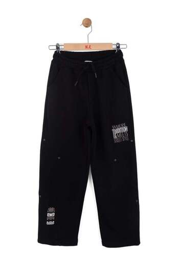 NK Boys' Street Pants 8-14 Years Old Black