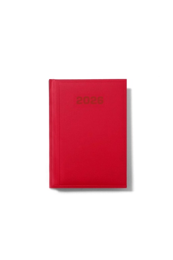 Arhi Design DATED A5 CLASSIC diary - 272 pages, 2 pcs/set, red