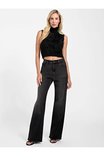 Guess Mei Women's Black Knitwear W5Br57Z3Bh0-Jblk