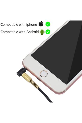 PadForce Audio Cable for ATH - M50x, M40x, M60X, M70X headphones, 3.5mm to 2.5mm jack