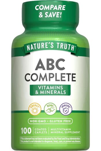 Nature's Truth Adult Multivitamin 100 Tablets