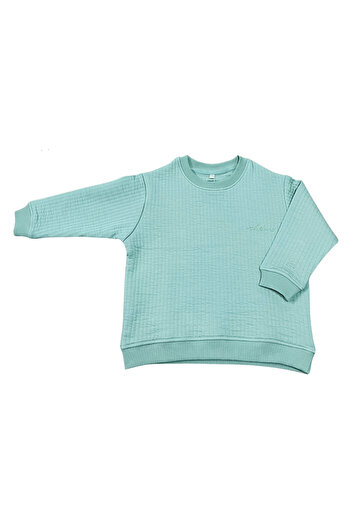 Miela Kids Quilted Sweatshirt