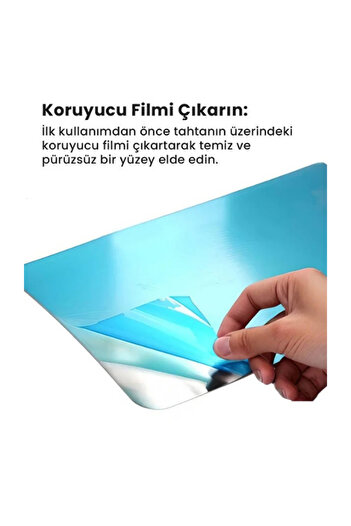 PERİBOİA Set of 2 Stainless Steel Cutting Boards