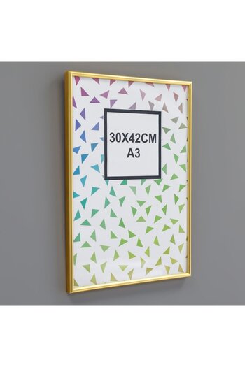 SHOPIENS Rama foto decorativa aurie Shopiens®, 30 x 42 cm