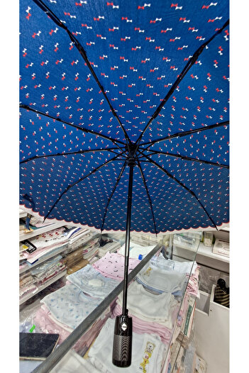 Rainwalker 10 Telli Lüx Full Otomatik Rüzgarda Kırılmayan Fiber Gövde Şemsiye