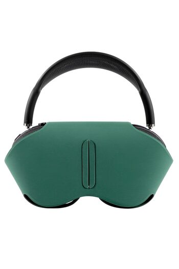 PadForce Protective Case for AirPods Max - Leather, Magnetic, Anti - Scratch/Slip/Shock, Storage - Green