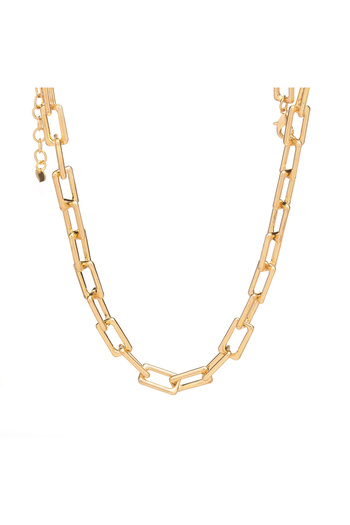 ElectraStore Solid Gold Chain Necklace