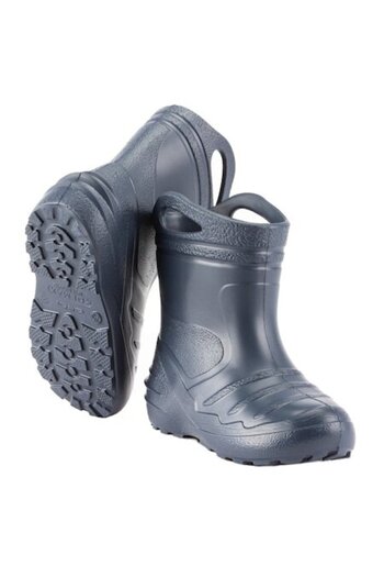 KOLMAX - Super Lightweight Children's Boots EVA, Detachable Liner, Handles, Size 24, Blue