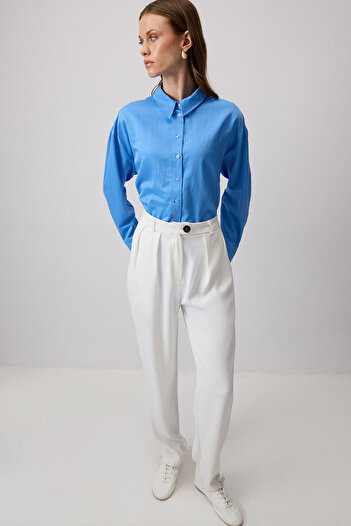 Touché Privé Double Pleated Carrot Pants