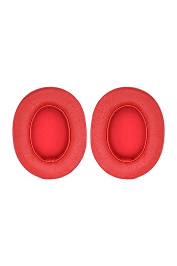 PadForce Earpads Cushion for Beats Studio 3, Studio 2.0 wired/Wireless - Red, Leather