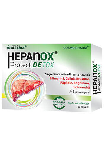 Cosmo Pharm Hepanox Protect Detox – Liver Protection, 30 Capsules