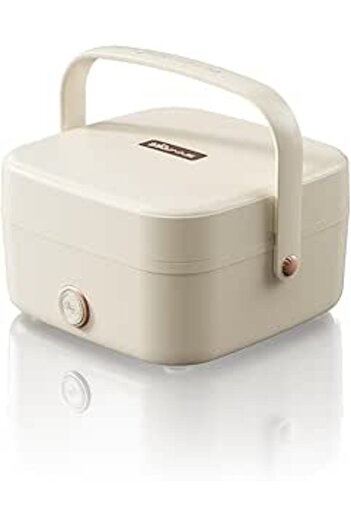 Generic BEAR Portable Electric Lunch Box 1L Multifunctional Quick Food Warmer Hot Pot 200W for Men and Women