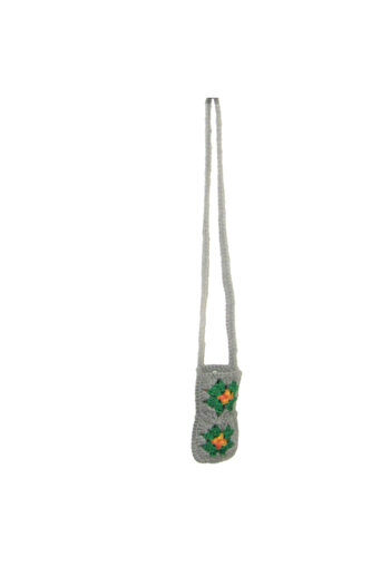 Lucille Craftshop Mini bag for phone or umbrella, gray