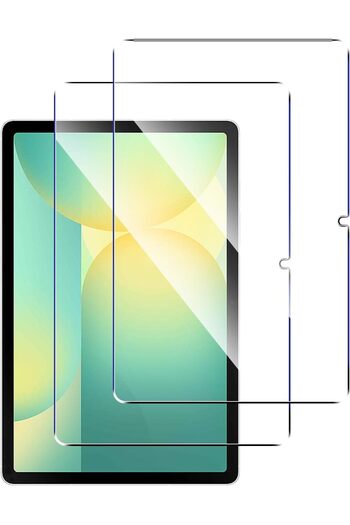 Coolacs 2 Pieces of Unbreakable Tablet Tempered Glass Screen Protector Compatible with Samsung Galaxy Tab S10 Lite Sm-X400
