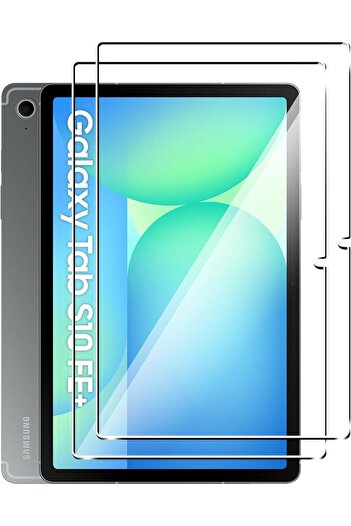 Coolacs 2 Pieces of Unbreakable Tablet Tempered Glass Screen Protector Compatible with Samsung Galaxy Tab S10 Fe Sm-X520