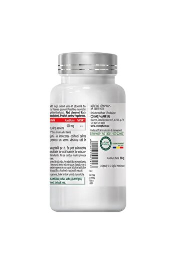 Cosmo Pharm PASSIFLORA/ FLOAREA-PASIUNII
