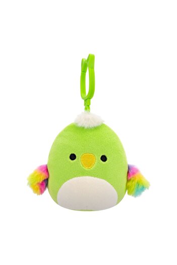 Squishmallows Parrot Wolfe 9cm with Clip Cp00483