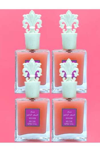 BELLEZA Perfume Set 4 Pieces - Special Sugar Musk 75ml EDP