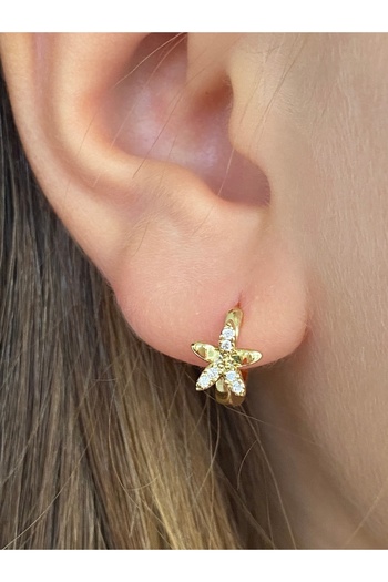 Lucios Vip Flower Children's Earrings (Suitable for Ages 4-9).