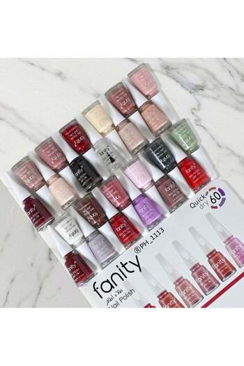 Vanity Nail Polish Set - 24 Pieces Multicolor