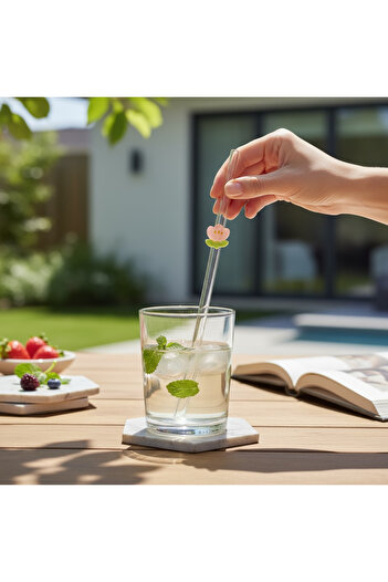 Miki & Miki Glass Pipette Flower 1 Piece