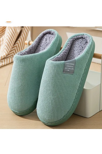 ARDSU Unisex Winter Warm Non-Slip Sole House Slippers