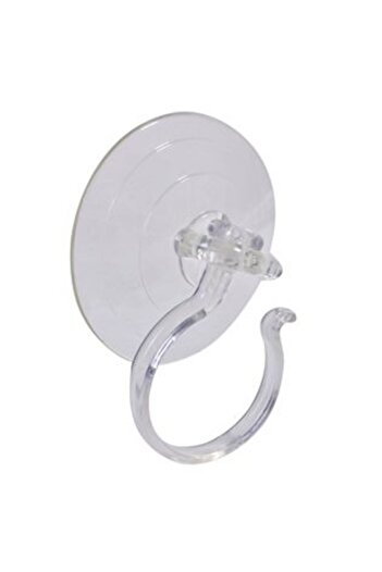 Jumbo Transparent Hook with Suction Cup