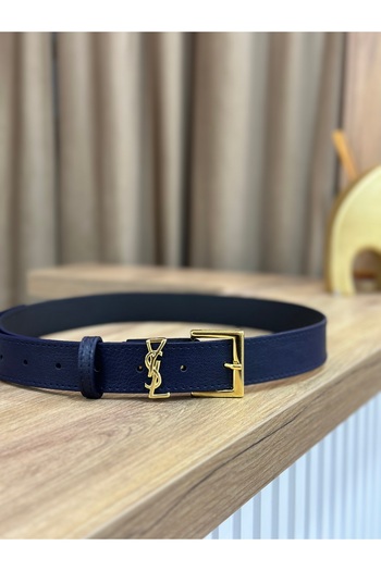 MUJGANERDOGANDESIGN Women's Navy Blue Belt Skirt Belt Dress Belt Coat Belt