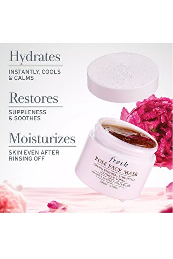 Fresh Rose Face Mask, 30 ml