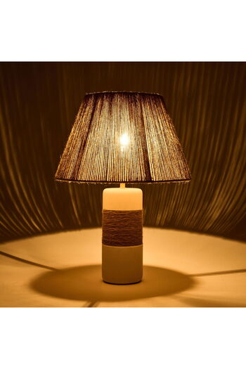 MATMEL Lighting Yunik Lampshade - White / Brown