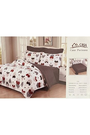 Casa Pucioasa Finet Bed Linen, 6 Piece Set