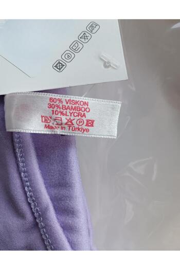 Pijamoni Kadın Milan Bisiklet Yaka Uzun Kol İnce Pijama Takımı 7600/38 - 1 Adet